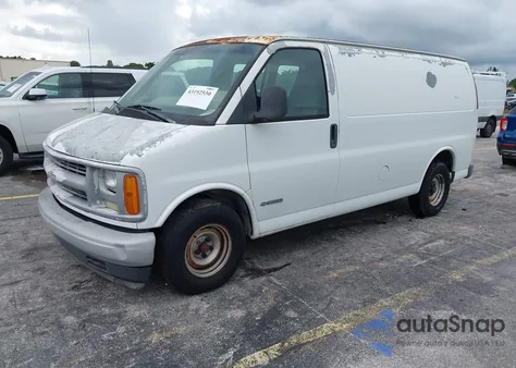 2001 Chevrolet Express from USA, damaged, VIN 1GCFG15W911243567
